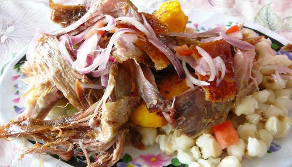 Hornado, plato típico del Ecuador